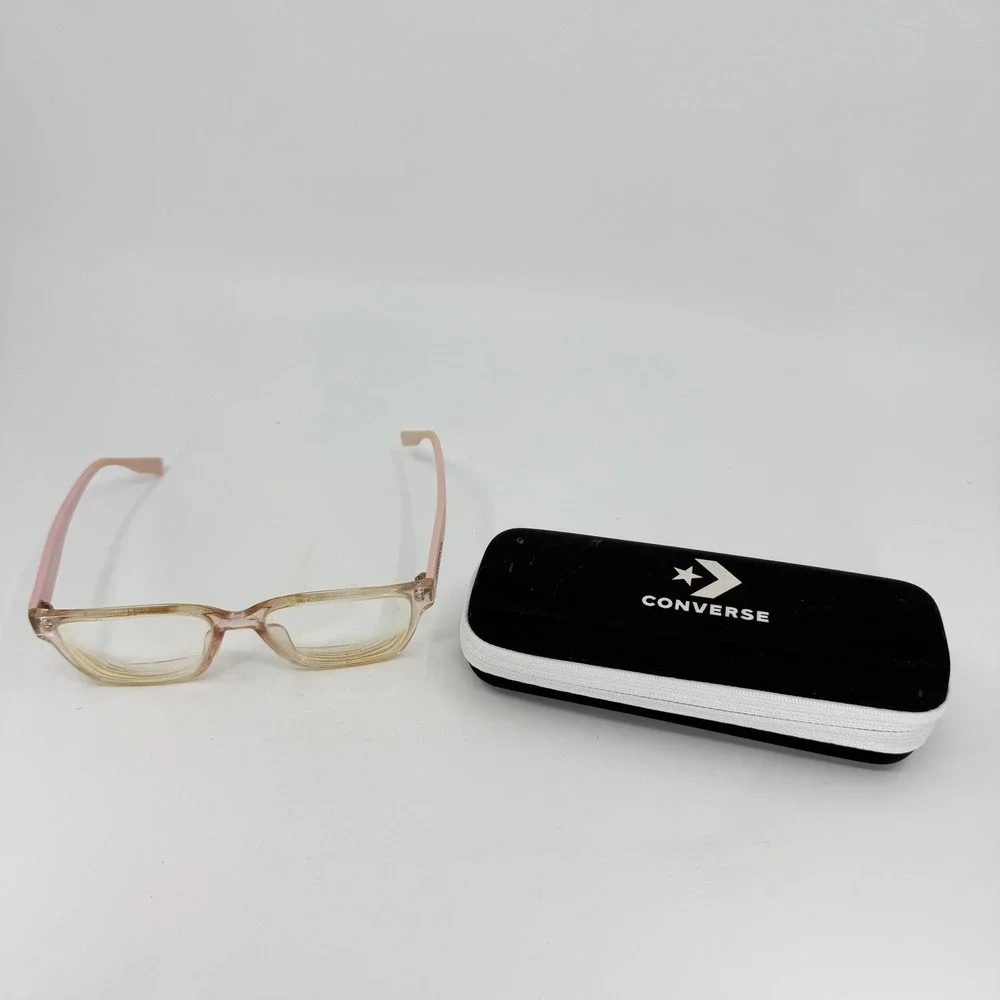 Converse CV5017 681 Pink‎ Rectangular Glasses Frames with Case